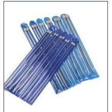 Stainless Hand Knitting Needles with Cap